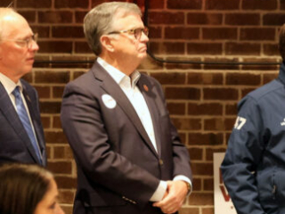 Representative John Rose, Senator Bill Powers and Speaker of the House Mike Johnson Representative John Rose, Senator Bill Powers and Speaker of the House Mike Johnson