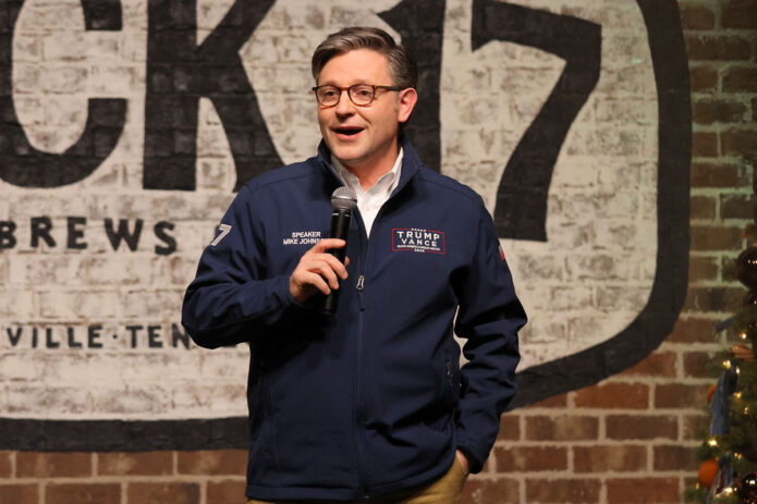 Speaker of the House Mike Johnson