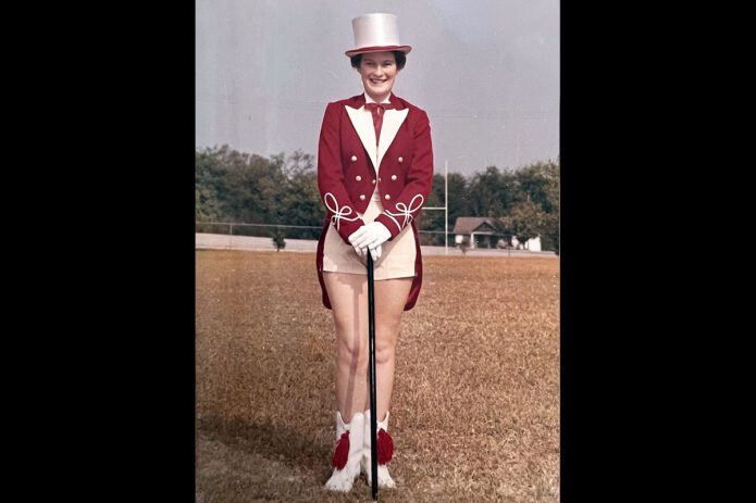 In addition to her studies, Virginia Rosenbalm Gray was part of the Austin Peay State College Governettes. She marched at the Clemson-Duke football game in 1958 and at the 1960 Macy’s Thanksgiving Day Parade, which was the first year NBC televised the event in color. (Contributed photo)