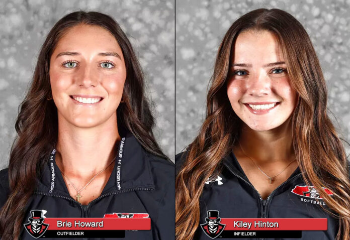 2025-2026 APSU Softball - Brie Howard and Kiley Hinton