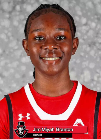 2025-26 APSU Women's Basketball - Jim’Miyah Branton. (APSU Sports Information)