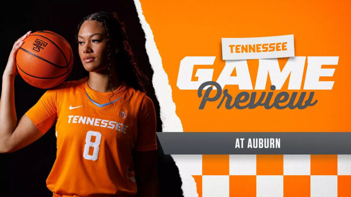 Tennessee Women’s Basketball Faces Auburn on the Road Sunday afternoon. (UT Athletics)