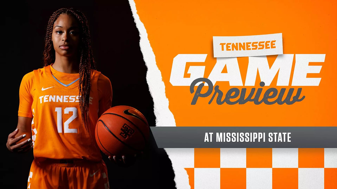 #20 Tennessee Lady Vols Basketball Travels to Mississippi State for Key SEC Showdown Thursday Night