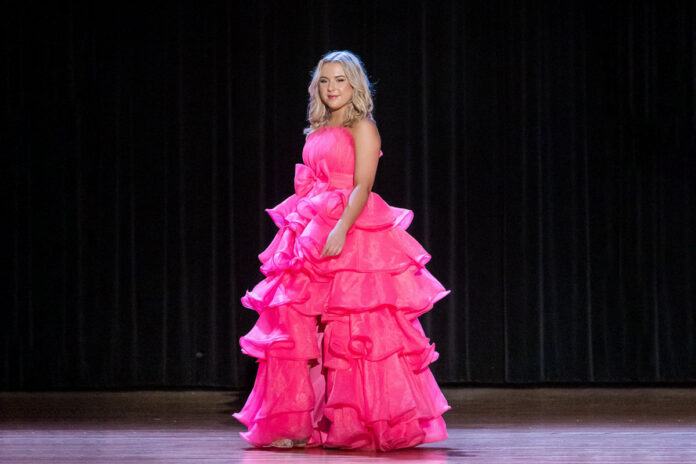 Rylei Johnson, a freshman elementary education major at Austin Peay State University, recently took home the title of Teen Tennessee Petite. Johnson credits the skills she is learning at Austin Peay for helping her win the pageant. (Contributed Photo)