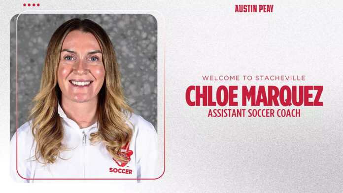 Austin Peay State University Women's Soccer assistant coach Chloe Marquez. (APSU Sports Information)