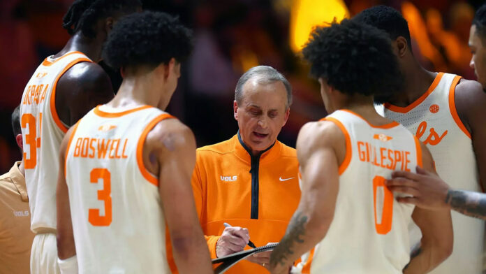 Tennessee Men's Basketball Loses Close Game to Alabama in Knoxville Despite Late-Game Lead. (UT Athletics)