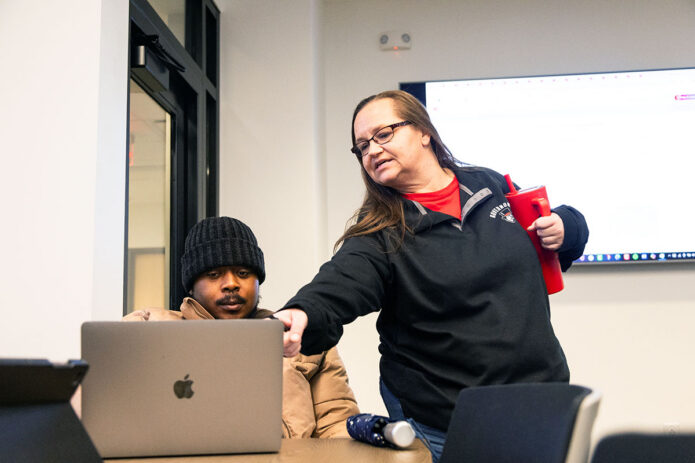 The Volunteer Income Tax Assistance program allows Austin Peay State University students to make a difference in the community through practical learning opportunities. (Christopher Tallent)
