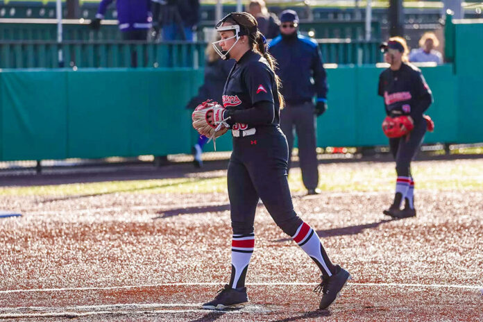 Austin Peay State University Softball Uses Early Surge to Defeat Tennessee Tech 9-6 in Cookeville. (Alex Allard, APSU Sports Information)