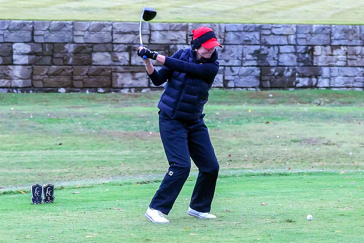 Jillian Breedlove Finishes Third as Austin Peay State University Women’s Golf Takes Fourth at Riverbend Intercollegiate. (Camille Blaylock, APSU Sports Information)