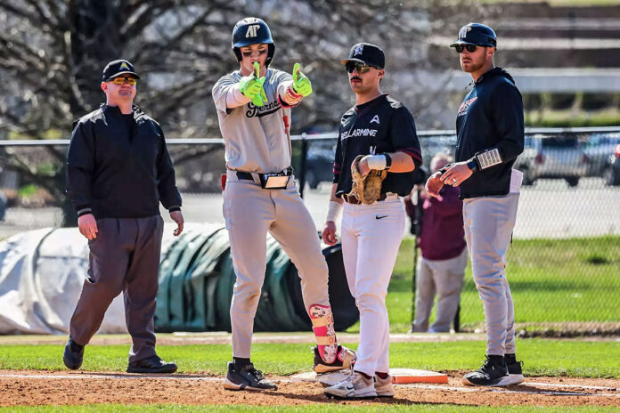Austin Peay State University Baseball on Lipscomb in ASUN Baseball Series at Raymond C. Hand Park. (Preston Ludwick, APSU Sports Information)
