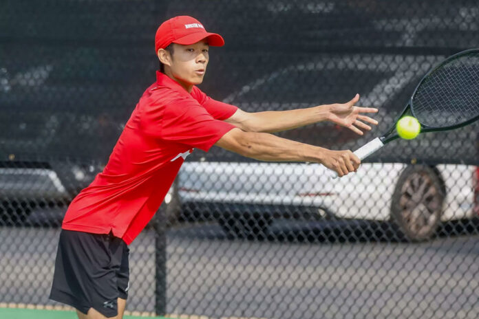 Austin Peay State University Men’s Tennis Team Loses 4-2 to Saint Louis Saturday in Paducah. (APSU Sports Information)