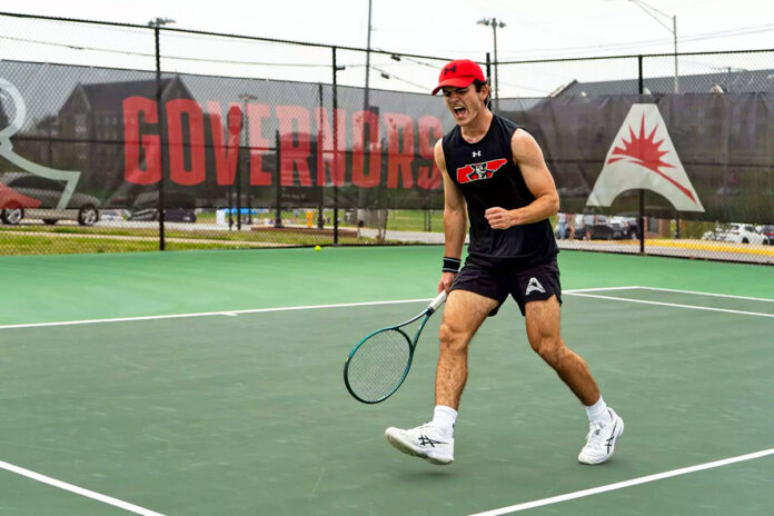 Austin Peay State University Men’s Tennis Defeats Cumberland, Extends Home Win Streak. (APSU Sports Information)