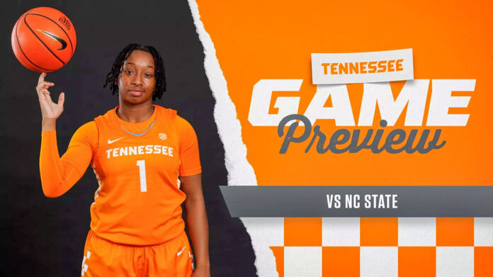 Tennessee Lady Vols Basketball Faces NC State in NCAA Tournament First Round. (UT Athletics)