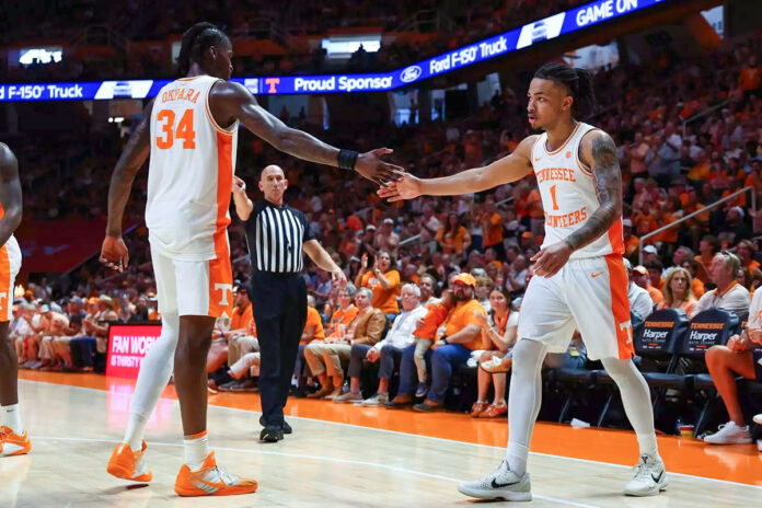 Tennessee Men’s Basketball Comes Up Short Against Vanderbilt in Season Finale. (UT Athletics)