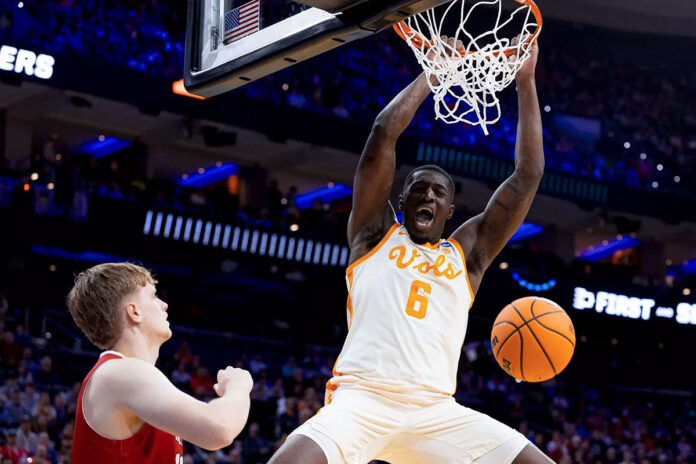 Tennessee Vols Basketball and Virginia Set for High-Stakes NCAA Tournament Matchup at Xfinity Mobile Arena. (UT Athletics)