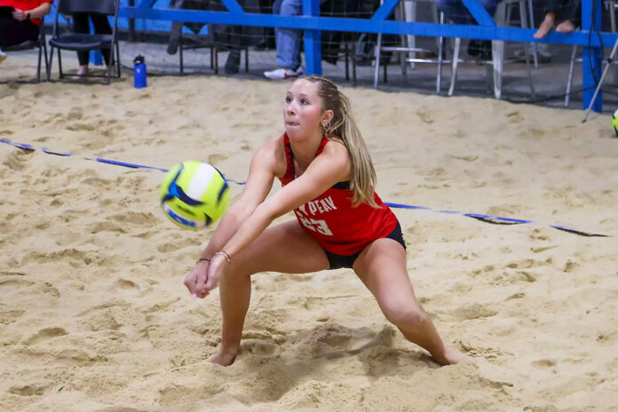 Austin Peay State University Beach Volleyball Goes 1-2 at Georgia State University Day of Duals. (Knox Rives, APSU Sports Information)