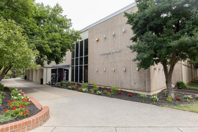 The Woodward Library at Austin Peay State University. (Ally Shemwell, APSU)