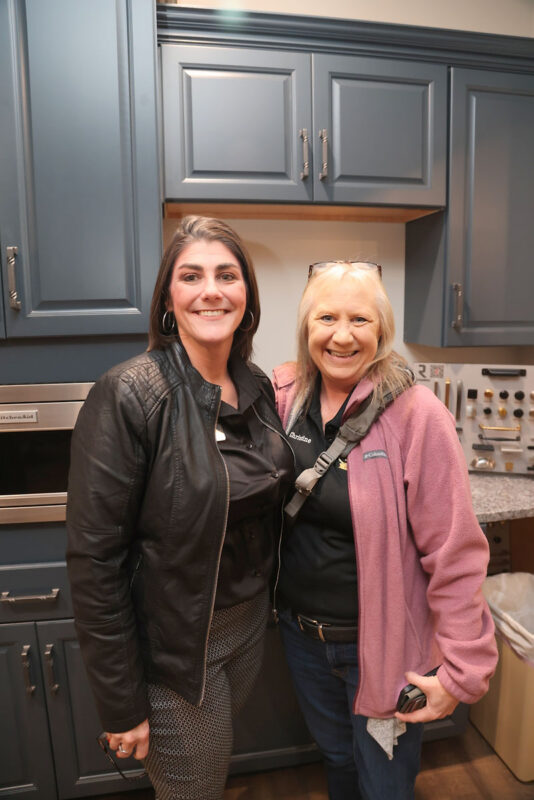 Lisa Baggett and Christine Patrick Lisa Baggett and Christine Patrick
