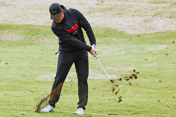 Austin Peay State University Men's Golf Card 292-299, Stand 11th at Racer Intercollegiate. (Casey Crigger, APSU Sports Information)