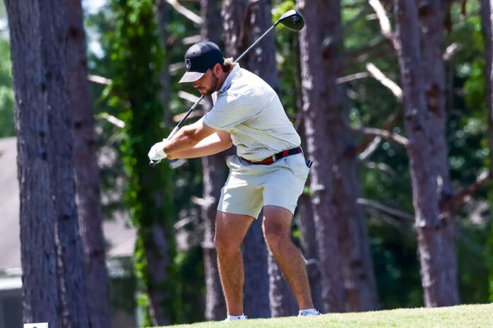 Patton Samuels Shines with 5-Under Round for Austin Peay State University Men's Golf at ASUN Championship. (Cassey Crigger, APSU Sports Information)