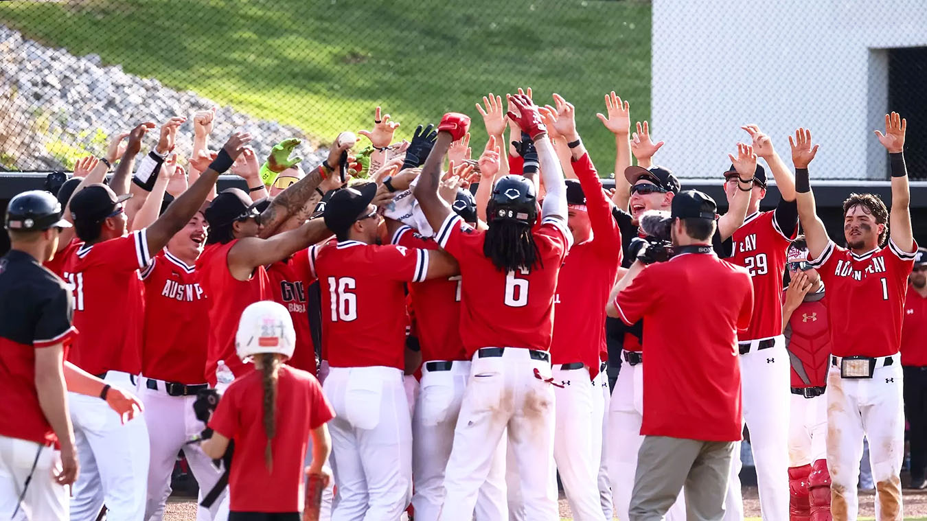 Austin Peay State University Baseball Slugs Its Way to Doubleheader Sweep of Bellarmine at The Hand. (APSU Sports Information)