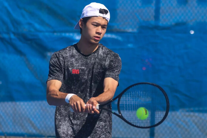 Austin Peay State University Men's Tennis Begins Postseason with Match against Bellarmine. (Madison Harrigan, APSU Sports Information)