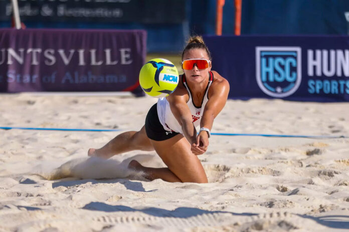 Austin Peay State University Beach Volleyball falls in ASUN Tournament to Stetson. (Knox Rives, APSU Sports Information)