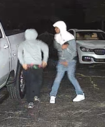 Clarksville Police Department Releases image of Shellie Drive Vehicle Burglary suspects. 