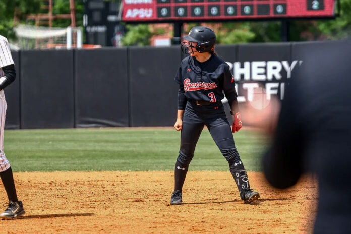 Late Rally Not Enough as Austin Peay State University Softball Falls to Eastern Kentucky at Cathi Maynard Park. (Alex Allard, APSU Sports Information)