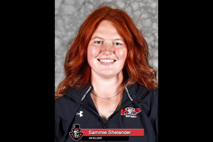 2025-2026 APSU Softball - Sammie Shelander. (APSU Sports Information)