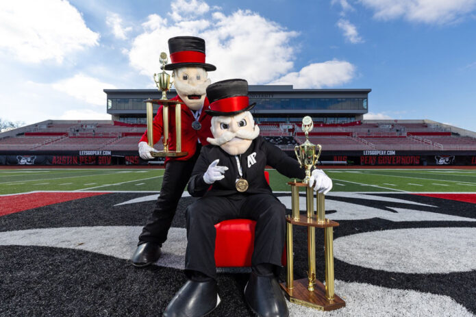 AJ Crowder Became the Heart of Austin Peay State University Spirit During Four Years as Governors Mascot. (APSU)
