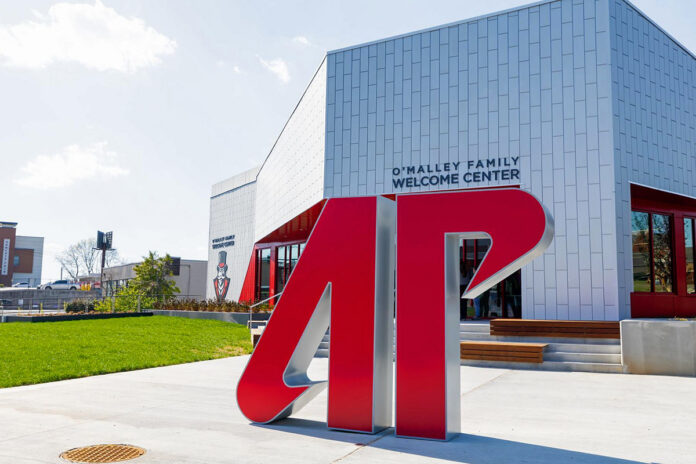 Austin Peay State University O’Malley Family Welcome Center. (Robyn Jacobs, APSU)