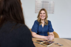APSU social work instructor and field director Jessie Wiser reflects on her journey through Tennessee’s foster care system. After aging out of foster care at 19, Wiser returned to Austin Peay State University and now helps prepare future advocates through the Department of Social Work. (Seth Riker, APSU)