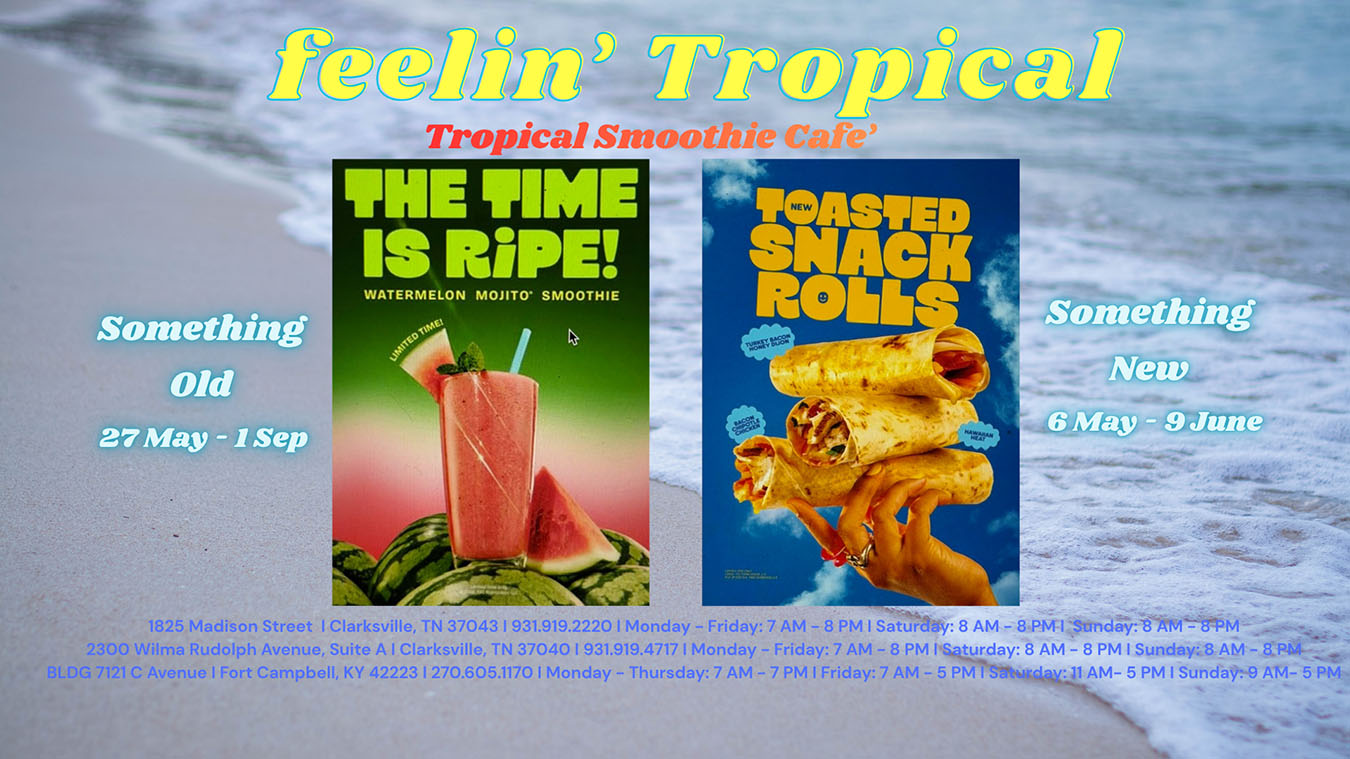 Clarksville Area Chamber of Commerce’s Veteran Business of the Month, Tropical Smoothie Cafe