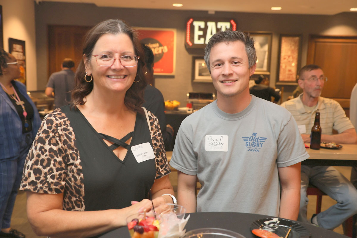 Laura Williams and Devin Puckett Laura Williams and Devin Puckett