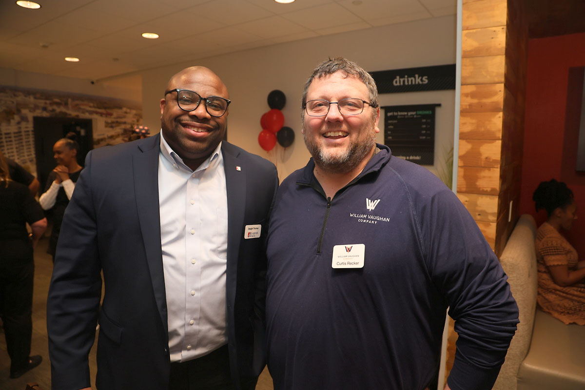 Dwight Thomas and Curtis Recker Dwight Thomas and Curtis Recker