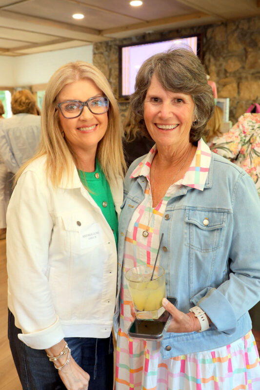 Andrea Goble and Lisa Goad