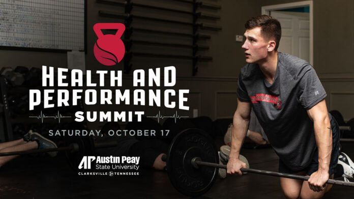 The inaugural Health and Performance Summit takes place Saturday, Oct. 17, at APSU's Health Professions Building. Discounted registration is open now at www.apsu.edu/health-and-performance-summit