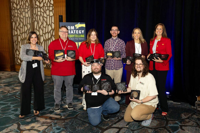 Employees from Austin Peay State University’s Office of Public Relations and Marketing at the TCPRA 2026 State Conference, hosted May 20th-22nd in Chattanooga. (APSU)