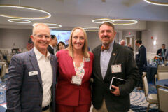 Buck Dellinger, Deanna McLaughlin and John Clement