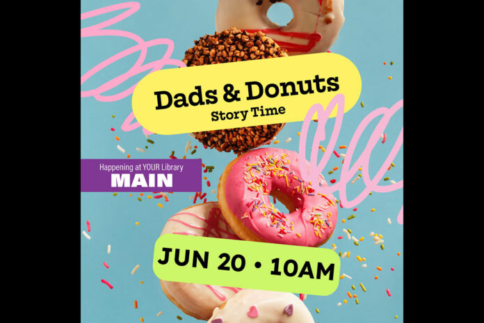 Dads and Donuts Story Time