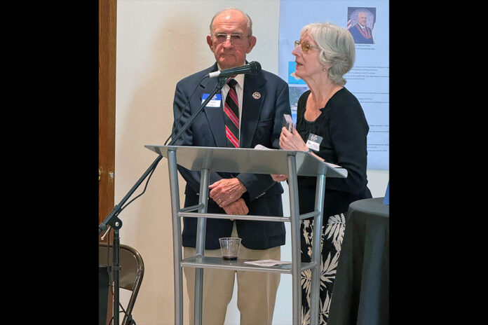 Dewey Browder and Ellen Kanervo
