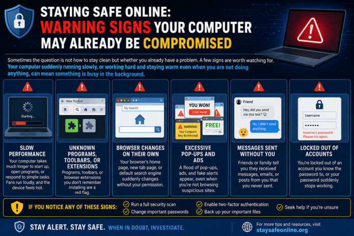Staying Safe Online: Warning Signs Your Computer May Already Be Compromised