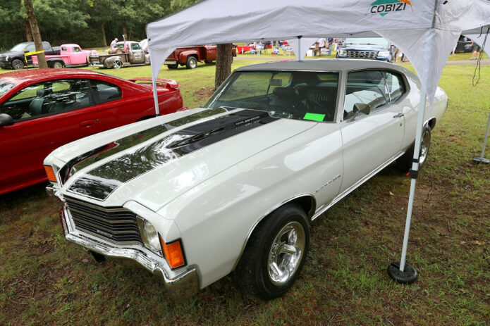 1972 Chevrolet Chevelle that took first place at the Lone Oak Picnic Car Show. (Mark Haynes, Clarksville Online)