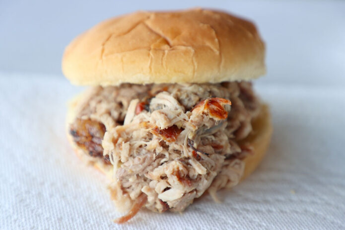 Lone Oak Picnic's Famous BBQ Sandwich. (Mark Haynes, Clarksville Online)