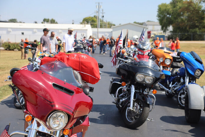 Bikers Who Care Toy Run. (Tony Centonze, Clarksville Living Magazine)
