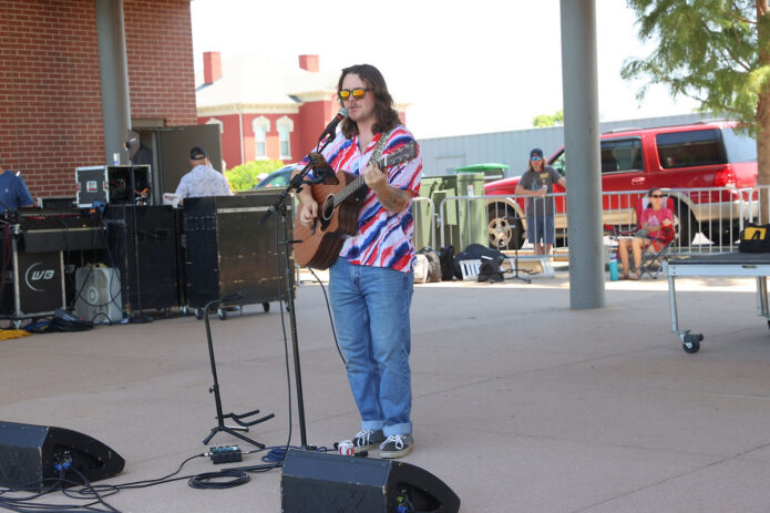 Bryant Lemons Impresses Fans at America's 250th Event. (Mark Haynes, Clarksville Online)