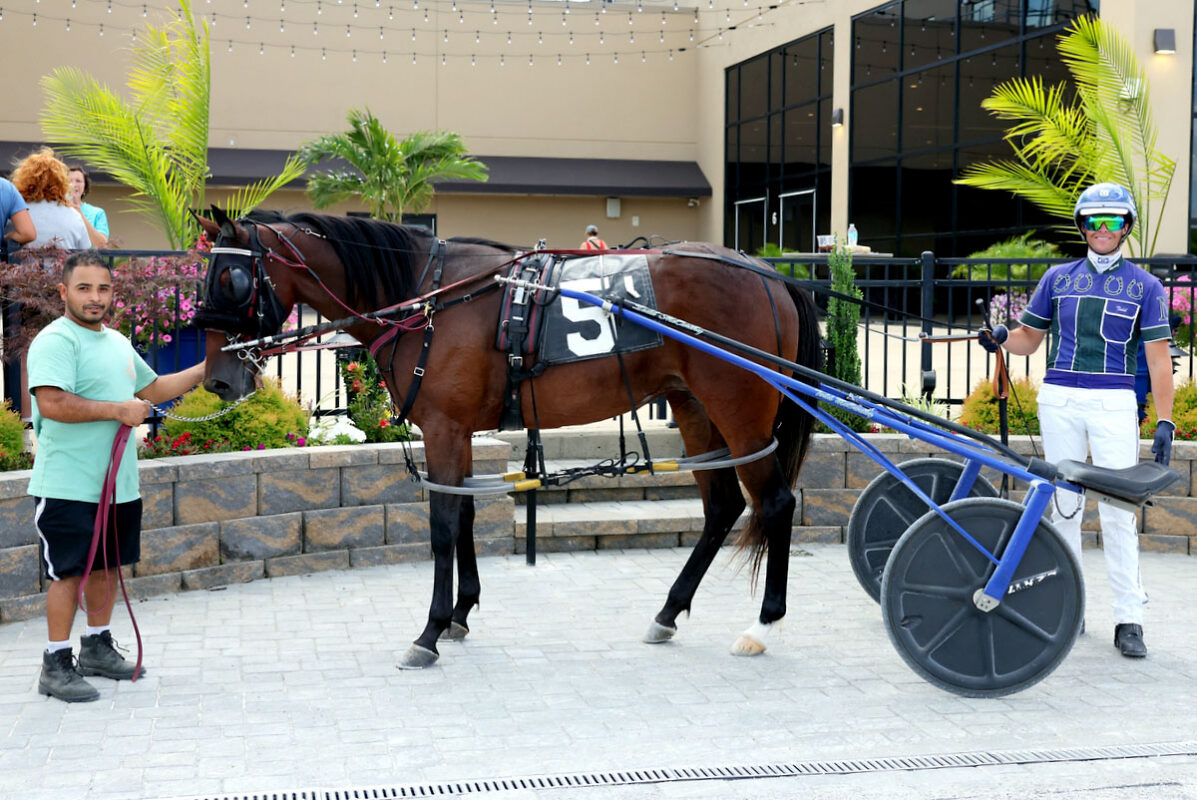 Harness racing action at Oak Grove Racing, Gaming & Hotel. (Mark Haynes, Clarksville Online) Harness racing action at Oak Grove Racing, Gaming & Hotel. (Mark Haynes, Clarksville Online)