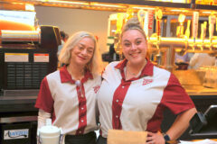 Joy Schlienz and Becky Drum