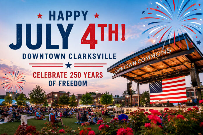 July 4th in Clarksville - Live Music, Car Show, Drone Show, and Family Fun Await